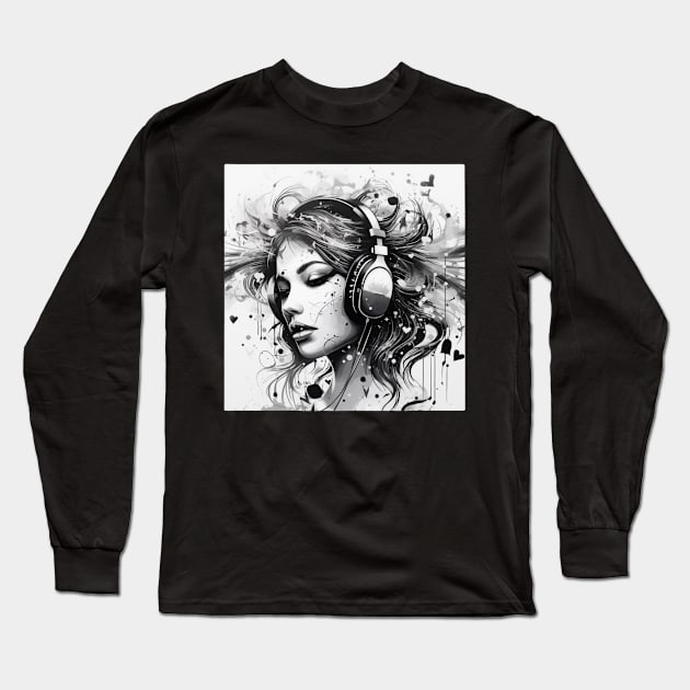 Melody of Feminine Strength Long Sleeve T-Shirt by emblemat2000@gmail.com